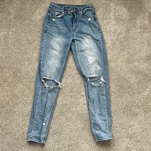 american eagle mom jeans 00